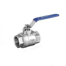 Load image into Gallery viewer, 304不锈钢二片式球阀 316两片式内螺纹球阀 直通式重型全钢阀门 '304 stainless steel two-piece ball valve 316 two-piece internal thread ball valve straight-through heavy-duty all-steel valve'