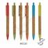 Load image into Gallery viewer, 定制可回收环保软木纸麦秸圆珠笔  'Custom Recyclable Eco Friendly Cork Paper Wheat Straw Ball Point Pens'