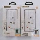 Load image into Gallery viewer, 品牌P09四线充电宝大容量带线带支架便携式移动电源2万毫安 'Brand P09 four-wire charging treasure, large-capacity portable mobile power supply with cable and bracket, 20000 mA'