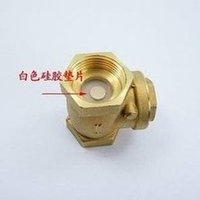 Load image into Gallery viewer, 铜阀门 黄铜卧式止回阀 止水阀 单向逆止阀水表前 4分6分1寸 'Copper valve, brass horizontal check valve, water stop valve, one-way check valve, front of water meter, 4 minutes, 6 minutes, 1 inch'