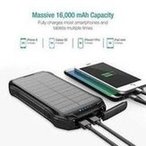 Load image into Gallery viewer, 小巧便携快充无线充移动电源10000毫安光伏发电户外太阳能充电宝 'Compact, portable, quick-charging wireless mobile power supply, 10000mA photovoltaic power generation, outdoor solar power charging bag'