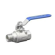 Load image into Gallery viewer, 304不锈钢二片式球阀Q11F全通径内螺纹丝扣316L两片式阀门201开关 '304 stainless steel two-piece ball valve Q11F full-bore internal thread 316L two-piece valve 201 switch'