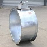 Load image into Gallery viewer, 现货排烟防火阀圆形风阀280度排烟调节阀电动手动防火阀调节阀 'Spot smoke exhaust fire damper round air damper 280 degree smoke exhaust control valve electric manual fire damper control valve'