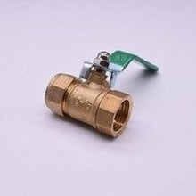 Load image into Gallery viewer, 1216铝塑管铜球阀4分卡套式1620太阳能热水器阀门6分燃气地暖开关 '1216 aluminum-plastic pipe copper ball valve 4 points ferrule type 1620 solar water heater valve 6 points gas floor heating switch'