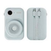 Load image into Gallery viewer, 冇心无线磁吸充电宝 10000毫安快充自带线数显小巧便携手机充电宝 'Heartless wireless magnetic charging device 10000 mA fast charging with cable digital display compact portable mobile phone charging device'