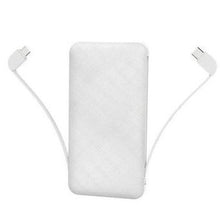 Load image into Gallery viewer, 自带线充电宝超薄小巧便携超大容量来图做超萌可爱logo移动电源厂 'With its own cable, the charging device is slim, small, portable, and super large capacity, so as to create a cute and cute logo mobile power plant'