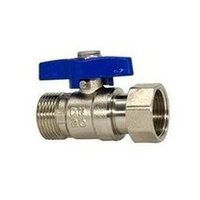 Load image into Gallery viewer, 加厚黄铜球阀内外丝活接球阀4分转6分双外丝燃气阀大流量锅炉直阀 'Thickened brass ball valve inner and outer wire union ball valve 4 minutes to 6 minutes double outer wire gas valve large flow boiler straight valve'