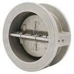 Load image into Gallery viewer, 蝶式止回阀对夹式蝶形止回阀单向阀不锈钢双瓣止回阀 逆止阀dn100 'Butterfly check valve wafer butterfly check valve check valve stainless steel double-disc check valve check valve dn100'