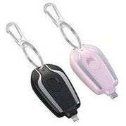 Load image into Gallery viewer, 创意钥匙扣充电宝批发无线便携1500毫安应急电源伸缩小型移动电源 'Creative Keychain Charger Wholesale Wireless Portable 1500mA Emergency Power Supply Telescopic Small Mobile Power Supply'