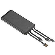 Load image into Gallery viewer, 批发新款自带线充电宝 20000毫安超薄小巧四线移动电源礼品定 制 'Wholesale of new self-wired charging treasure 20000 mA ultra-thin and compact four-wire mobile power supply gift customization'