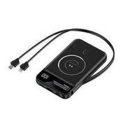 Load image into Gallery viewer, 跨境电商新品磁吸10000mAh手机充电宝自带双线可拆便携式移动电源 'Cross-border e-commerce new product magnetic absorption 10000mAh mobile phone charging bank with dual-line removable portable power supply'