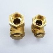 Load image into Gallery viewer, 铜阀门 黄铜卧式止回阀 止水阀 单向逆止阀水表前 4分6分1寸 'Copper valve, brass horizontal check valve, water stop valve, one-way check valve, front of water meter, 4 minutes, 6 minutes, 1 inch'