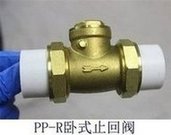 Load image into Gallery viewer, PPR止回阀 PPR双活接全铜 止回阀逆止阀 水管双热熔 单向阀 'PPR check valve PPR double union copper check valve check valve water pipe double hot melt check valve'