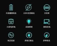 Load image into Gallery viewer, 户外移动电源便携大容量带插座220V电瓶自驾游摆摊停电应急电源站 'Outdoor mobile power portable large-capacity 220V battery with socket Self-driving tour stall blackout emergency power station'