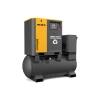 工厂15kw/22kw 30HP 7-12bar一体式静音螺杆空气压缩机，带干燥器和储罐380L/500L  'Factory 15kw/22kw 30HP 7-12bar All-in-One Integrated Silent Screw Air Compressor Compresor De Aire with Dryer and Tank 380L/500L'