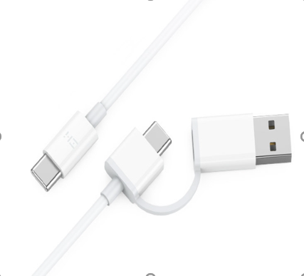 ETSG-C to C转A数据线 100cm (白色） 60W