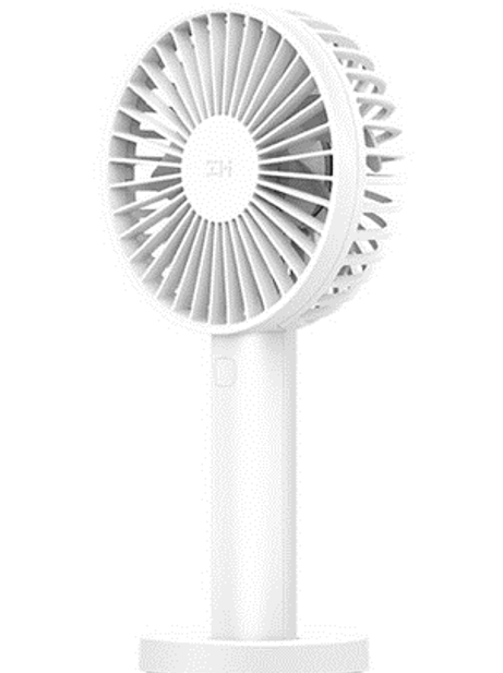 ETSG-ZMI 手持随身风扇 (白/蓝粉色)3350mAh 三档调速 ，可拆卸版本Portable fan (white/blue pink)3350mAh three-speed adjustable, removable version
