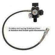 Load image into Gallery viewer, 跨境供应潜水瓶瓶阀充气过气接头充气阀大转小M18*1.5双表双量程  'Cross-border supply of diving bottle valve inflating connection inflating valve large to small M18 * 1.5 double meter double range'
