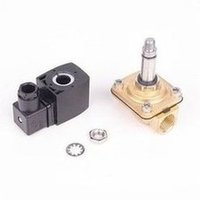 Load image into Gallery viewer, 2W41 太阳能两通电磁水阀 管道工程进水电磁阀 12v常闭电磁阀线圈  '2W41 solar two-way solenoid water valve pipeline project water inlet solenoid valve 12v normally closed solenoid valve coil'
