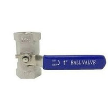 Load image into Gallery viewer, 丝扣球阀一片式 厂家直销通用阀门304丝扣一片式不锈钢内螺纹球阀  'One-piece threaded ball valve, manufacturer's direct-marked universal valve 304, one-piece threaded stainless steel internal thread ball valve'
