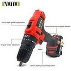 Load image into Gallery viewer, 充电手电钻电动工具电动螺丝刀家用工具箱套装锂电池冲击钻手枪钻  'Rechargeable electric hand drill electric tool electric screwdriver household tool kit lithium battery impact drill pistol drill'
