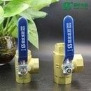 Load image into Gallery viewer, 【顺水】厂家直销，铜阀门三通，L型黄铜三通球阀4分6分1寸全铜  '[Shunshui] Factory direct selling, copper valve three-way, L-type brass three-way ball valve 4 points 6 points 1 inch all-copper'
