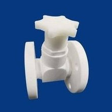 Load image into Gallery viewer, 厂家直供各种聚四氟乙烯阀弯头 聚四氟乙烯阀门 可来图按需生产  'The manufacturer directly supplies all kinds of PTFE valve elbow PTFE valve can be produced according to the drawing'
