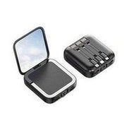 Load image into Gallery viewer, 化妆镜充电宝女20000毫安自带线快充小巧便携移动电源可制定logo  'Cosmetic mirror charging treasure female 20000 mA with cable, fast charging, compact and portable mobile power supply, logo can be developed'
