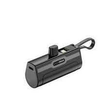 Load image into Gallery viewer, 新款5000毫安口袋无线胶囊充电宝小巧便携移动电源充电宝迷你快充  'New 5000mA pocket wireless capsule charging treasure Small portable mobile power charging treasure Mini fast charging'
