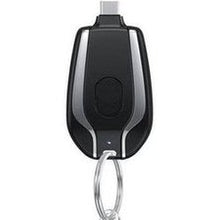 Load image into Gallery viewer, 迷你应急充电宝钥匙扣挂扣充电 宝随身礼品应急移动电源1500MAH  'Mini emergency power pack key chain buckle power pack carry-on gift emergency mobile power supply 1500MAH'
