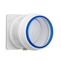 Load image into Gallery viewer, 烟道止回阀厨房抽油烟机止逆阀防反味防油烟PVC塑料家用止回阀  'Flue check valve Kitchen range hood check valve Anti-flavor anti-oil smoke PVC plastic household check valve'
