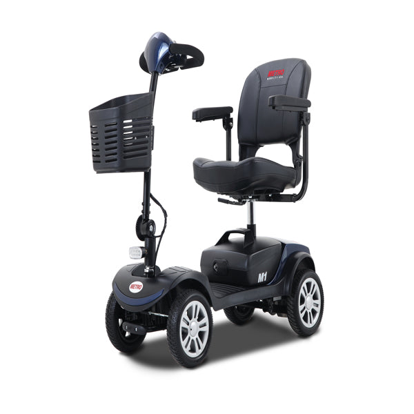 ETSG M1-BLUE 电动代步车 适用于代步工具 ，美规插头 Garden outdoor hot sell lightweight compact mobility scooters