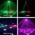 Load image into Gallery viewer, KTV设备2X10W RGBW 4合1迷你LED双层蝴蝶激光效果专业照明  &#39;KTV Equipment 2X10W RGBW 4 in 1 Mini LED Double Layer Butterfly Laser Effect Professional Lighting&#39;
