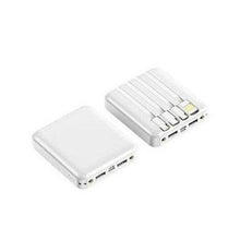 Load image into Gallery viewer, 充电宝批发小巧便携自带线20000毫安迷你大容量定 制logo移动电源  'Power Bank Wholesale small portable portable cable 20000 mA mini large capacity customized logo mobile power supply'
