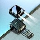 Load image into Gallery viewer, 迷你自带线大容量充电宝20000毫安数显快充手机移动电源礼品LOGO  'Mini built-in cable large-capacity charger 20000 mA digital display fast-charging mobile phone mobile power gift LOGO'
