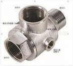 Load image into Gallery viewer, 变频水泵专用不锈钢止回阀/铜镀镍五通止回阀1寸-2寸  'Stainless steel check valve for variable frequency water pump/copper nickel-plated five-way check valve 1 "- 2"'
