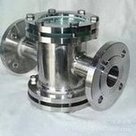 Load image into Gallery viewer, 双皇阀门碳钢直通四通十字管道视镜 HGS07-101/102 钢化硼硅玻璃  'Double imperial valve carbon steel straight four-way cross pipe sight glass HGS07-101/102 tempered borosilicate glass'
