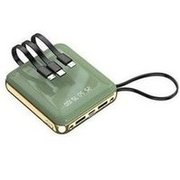 Load image into Gallery viewer, 迷你自带线充电宝批发 20000毫安小巧便携镜面移动电源礼品定制  'Wholesale 20000 mA small portable mirror mobile power supply gift customization'
