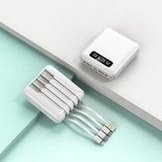 Load image into Gallery viewer, 迷你自带线大容量充电宝20000毫安数显快充手机移动电源礼品LOGO  'Mini built-in cable large-capacity charger 20000 mA digital display fast-charging mobile phone mobile power gift LOGO'
