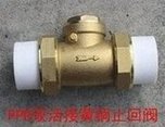 Load image into Gallery viewer, PPR止回阀 PPR双活接全铜 止回阀逆止阀 水管双热熔 单向阀  'PPR check valve PPR double union copper check valve check valve water pipe double hot melt check valve'

