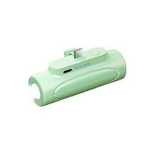 Load image into Gallery viewer, 口袋胶囊充电宝5000毫安便携式无线充移动电源迷你小巧应急手电筒  'Pocket capsule charging treasure 5000mA portable wireless charging mobile power mini compact emergency flashlight'
