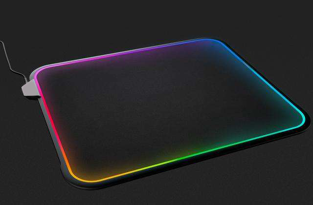 ETSG RGB鼠标垫RGB mouse pad with 4usb
